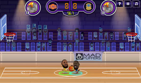 Basketball Stars Interface