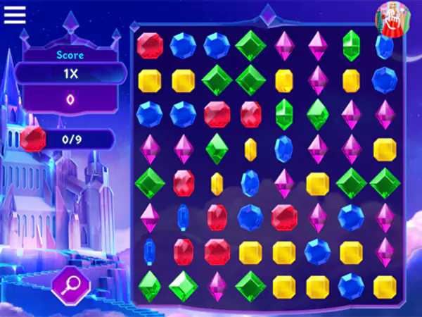 Bejeweled Interface