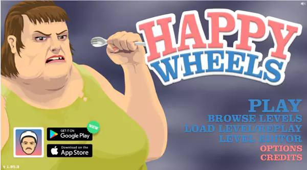 Happy Wheels Interface