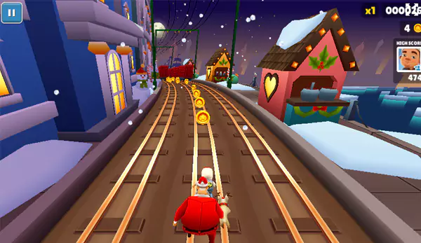 Subway Surfers Interface